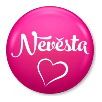 Placka Nevěsta - srdíčko