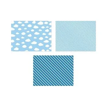 prostírání Papírové prostírání - modré