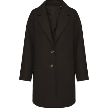 Dámský kabát PK 6021 black (38)