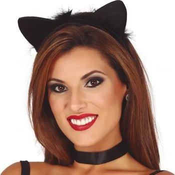 Karnevalový doplněk Čelenka – kočičí uši