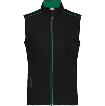 Pánská vesta Pánská vesta "Day-to-Day" WK 6148 black-kelly green 3XL