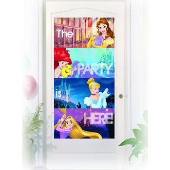 Plakát Disney princezny - Plakát na dveře