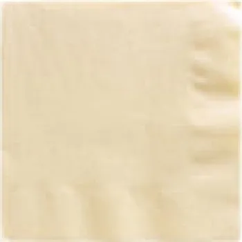 Papírový ubrousek Ubrousky malé - krémová barva