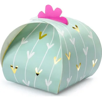 Svatební dekorace Kaktusový boxík sada