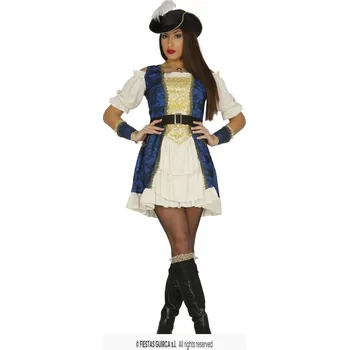 Karnevalový kostým Pirátka všech moří, kostým dámský L