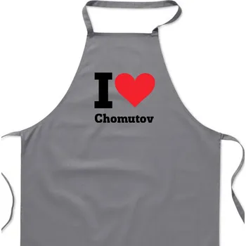 Kuchyňská zástěra Zástěra šedá - Chomutov