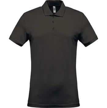 Pánské tričko Pánské piqué polo K 254 dark grey XL