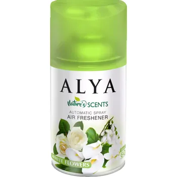 Osvěžovač vzduchu Alya náhradní náplň pro osvěžovač vzduchu 250 ml - Bílé květy (White Flowers)