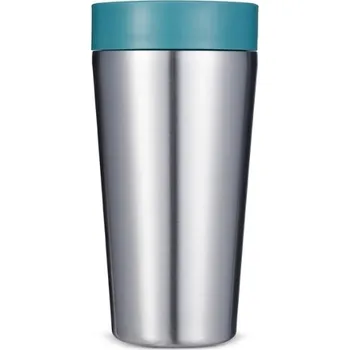 Termohrnek Circular & Co. Recyklovaný nerezový kelímek na pití 340ml Aquamarine Green