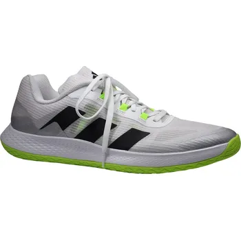 Pánská sálová obuv Halová obuv, Adidas, ForceBounce 2.0 M, bílo-černo-stříbrná: Bílá Syntetika 33 50 EU (F) 51 1/3 G - standardní šíře (28637-28638)