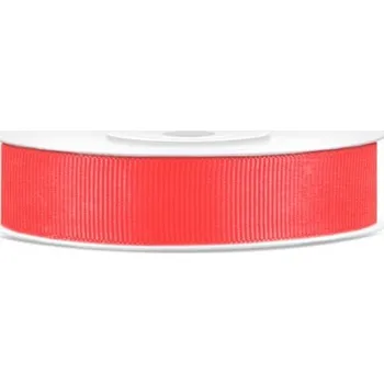 Stuha Dekorativní grogrénová stuha - červeno-oranžová