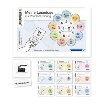 Německý jazyk Meine Lesedosen 1-9 zur Rechtschreibung - sternchenverlag GmbH