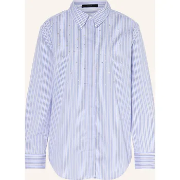 Dámská halenka Oui Dámská Košilová Halenka S Ozdobnými Kamínky, tmavě modrá...