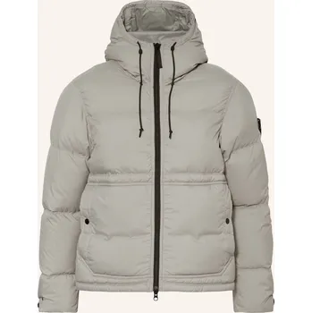 Stone Island Pánská Péřová Bunda, šedá, 56