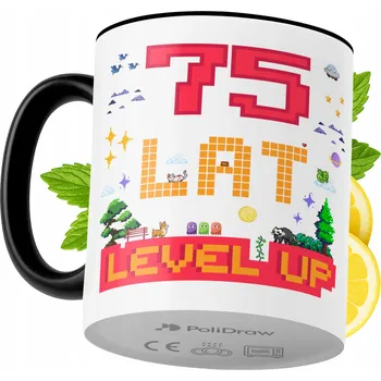 Hrnek Polidraw Hrnek Polidraw Narozeniny75 keramika 330 ml