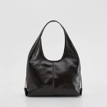 Reserved - Kabelka hobo - mahagonová - 579FC-93X - 579FC-93X-ONE