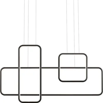 Redo 01-2100 - LED Stmívatelný lustr na lanku THAI LED/86W/230V černá