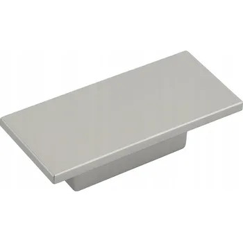 Nábytkové kování Kovová nábytková úchytka knopka do skříňky zásuvky 65 x 30 INOX 32 MM