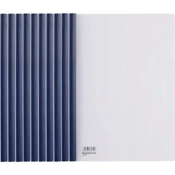 Spisová složka s posuvnou lištou Q310 A4, Modrá