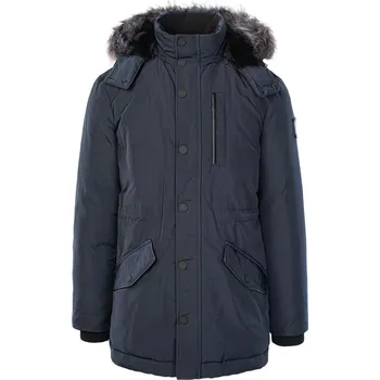 Pánská Zateplená bunda GUESS REAL DOWN PARKA M3BL20WFOW2-G7V2 – Tmavě modrá L