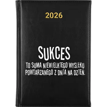 Kalendář Knižkový kalendář 2026 A5 černý