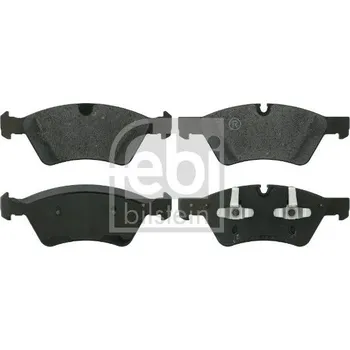 Brzdová destička Sada brzdových destiček, kotoučová brzda FEBI BILSTEIN 16621