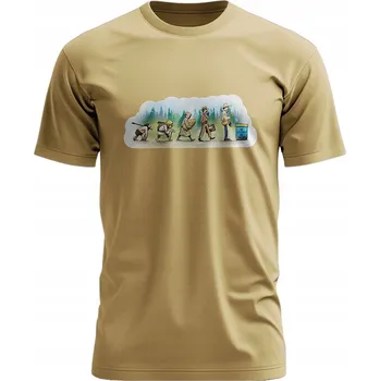 Pánské tričko Tričko béžové EVOLUCE XL