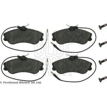 Brzdový systém Sada brzdových destiček, kotoučová brzda BLUE PRINT ADP154228