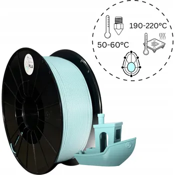 3D tisk Filament Nanocaddo PLA 1 kg modrý