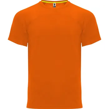 Pánské tričko ROLY Pánské sportovní tričko Monaco Barva: svítivě oranžová (223), Velikost: S
