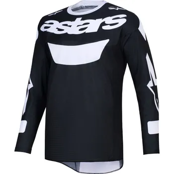 Moto dres Motokrosový dres Alpinestars Racer Air Riway černo-bílý S