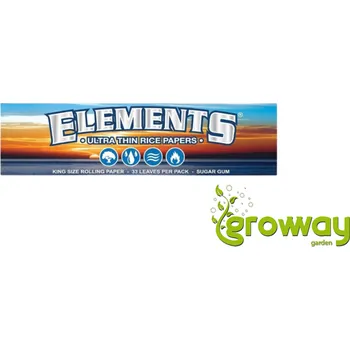 Cigaretové papírky Elements King size slim 1 ks