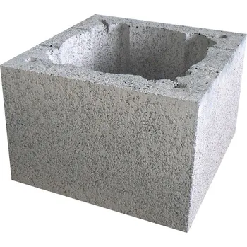 Komín Komínová tvarovka, keramzit, 360 × 360 × 245 mm&nbsp;PK 27-1020