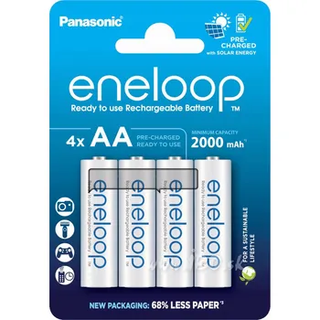 Článková baterie Alkalické baterie Eneloop AA 2000 mAh - 4 ks