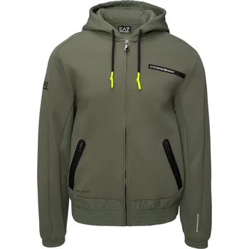 Pánská mikina Pánská Mikina EA7 TRAIN ATHLETIC MIX M HOODIE FZ COPL 3DPM19PJUXZ1846 – Zelená M
