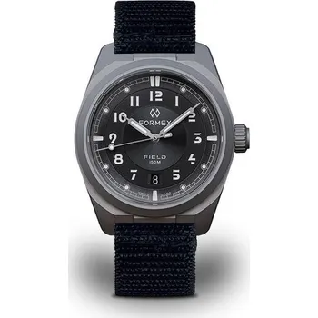 Hodinky Formex Field Automatic Gen 2 Basalt Grey Black Nylon Velcro 0660.1.6525.822 + 5 let záruka a dárek ZDARMA