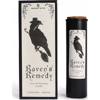 Svíčka Dekorativní sójová svíčka Krucze Remedium Ancient Wisdom