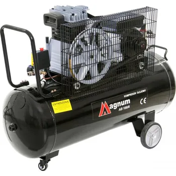 Kompresor AB 100/8 Dvoupístový olejový kompresor 2,2 kW, 100l, 230V, 369l/min