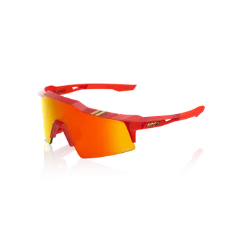 Sluneční brýle Sluneční brýle 100% Speedcraft SL se skly HiPER, týmová edice Trek Barva: červená, Velikost: One size