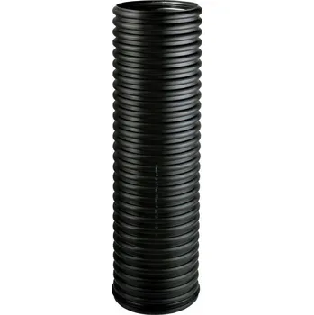 kanalizace Pipelife Prodloužení šachty korugované DW DN600 1500 mm černé