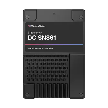 SSD disk SanDisk (WDC) Ultrastar SN861 1,92TB NVMe5 U.2 (2,5"/15mm), PCI-E4g5, 2100/165kIOPS, 13,7/3,6 GB/s, 1DWPD, ISE