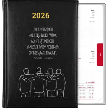 Kalendář Knižkový kalendář 2026 A5 žlutý