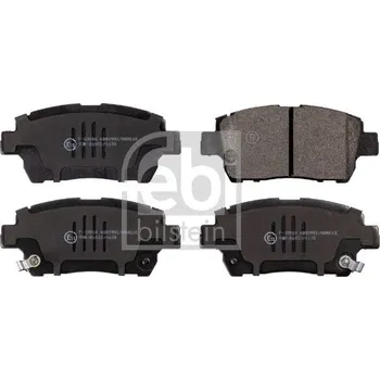 Brzdová destička Sada brzdových destiček, kotoučová brzda FEBI BILSTEIN 16725