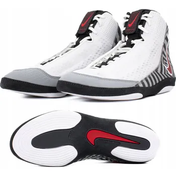 Pánská fitness obuv Zápasnické boty NIKE INFLICT 4 Tréninková obuv boxerská HV4207-100 44,5