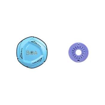 Pánské cyklistické tretry Náhradní levé kolečko pro tretry Bontrager BOA IP1 Barva: Azure, Velikost: Levé kolečko BOA IP1