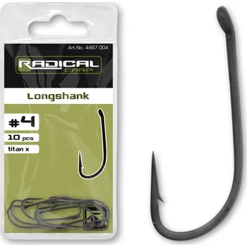 Rybářský háček Háčky Radical Longshank s protihrotem 10 ks