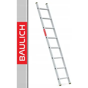 Žebřík Hliníkový Žebřík Baulich 1 x 8 do 150 kg