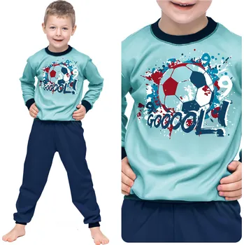 Chlapecké pyžamo Marcinkowski pyžamo modré velikost 110