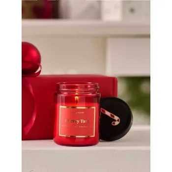 Svíčka Sinsay - Svíčka Cherry Tart - červená - 796FV-33X - 796FV-33X-ONE