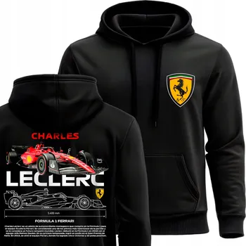 Pánská mikina Pánská mikina Sol's MIKINA S KAPUCÍ FERRARI HOODIE velikost XXL